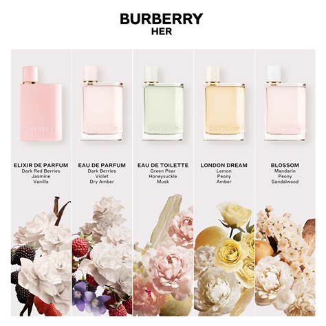 burberry her london dream sample|burberry her london dream fragrantica.